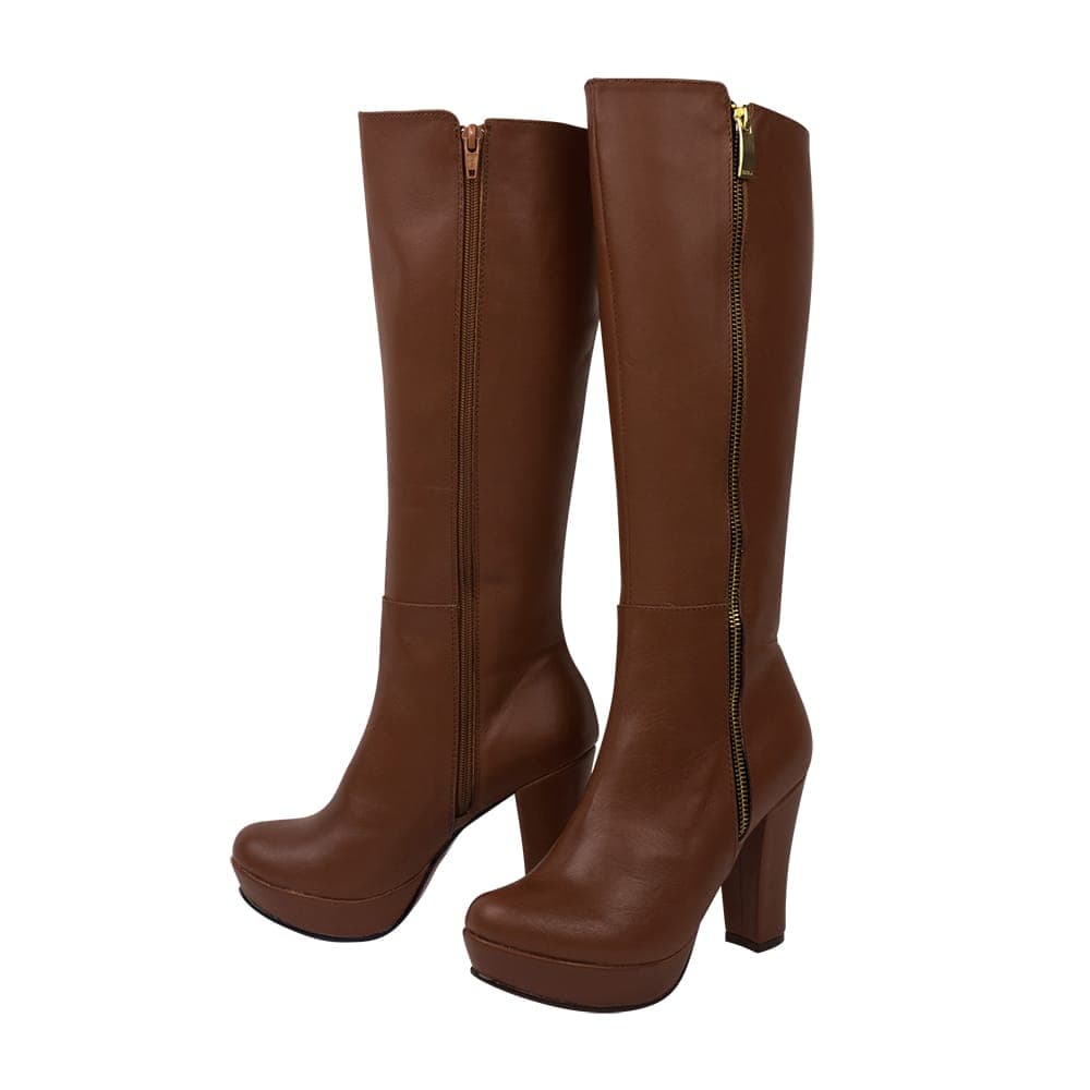 Bota 710 Miel de Creaciones Charlie, botas y botines para dama - foto 4