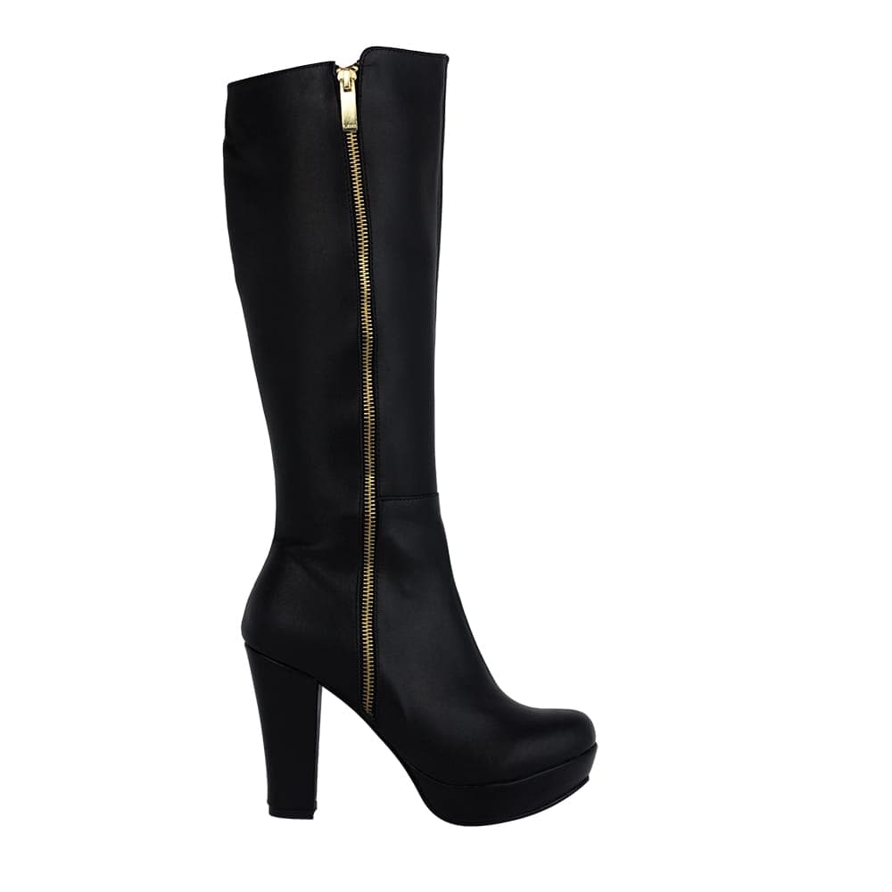 Bota 710 Negro de Creaciones Charlie, botas y botines para dama - foto 5